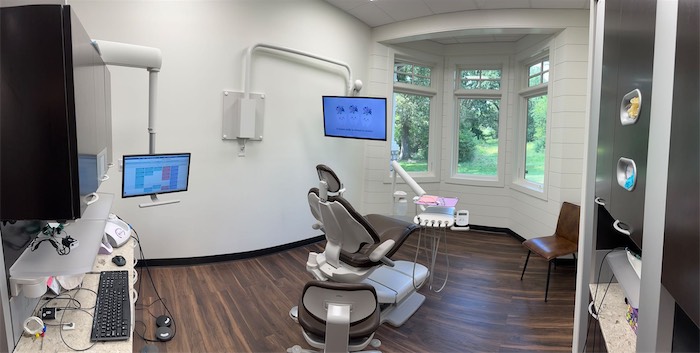 State-of-the-art dental treatment room at Harrison Family Dentistry in Chattanooga TN